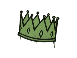 封装的涂鸦 | 王冠 (军绿)