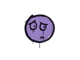 封装的涂鸦 | 担心 (纯紫)