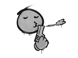 封装的涂鸦 | 快枪手 (灰色)