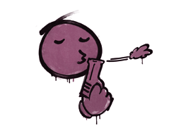 涂鸦 | 快枪手 (酱紫)
