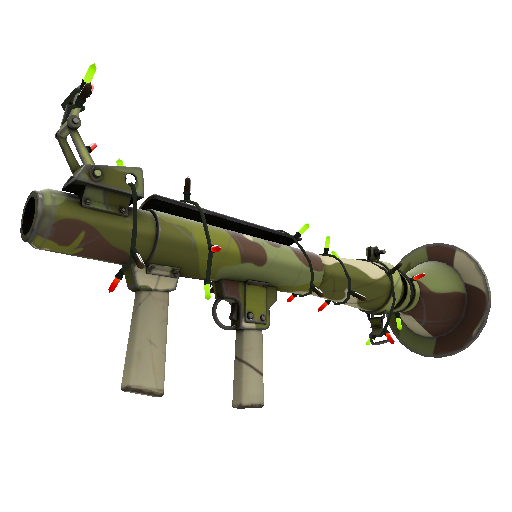 Strange Festivized Woodland Warrior Rocket Launcher (Minimal Wear)