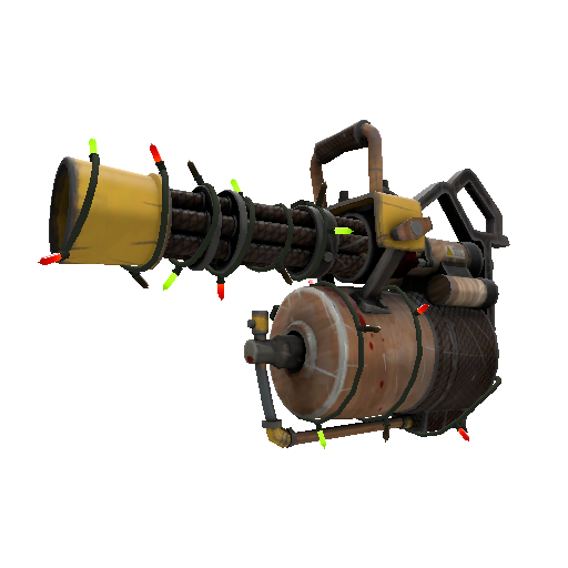 Strange Festivized Nutcracker Minigun (Field-Tested)