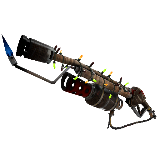 Strange Festivized Nutcracker Flame Thrower (Well-Worn)