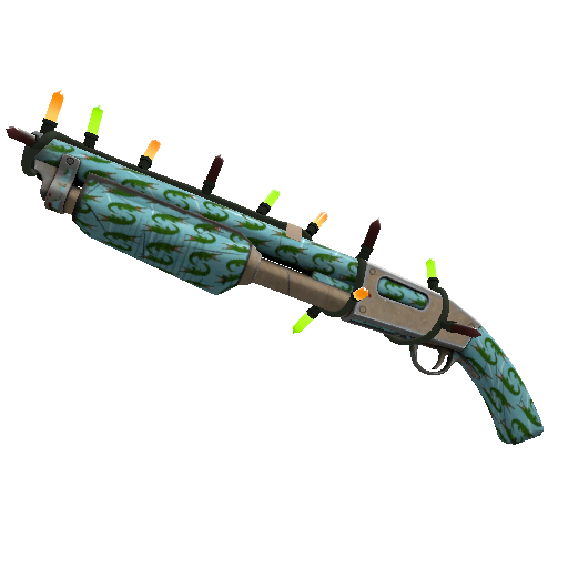 Strange Festivized Specialized Killstreak Croc Dusted Shotgun (Field-Tested)