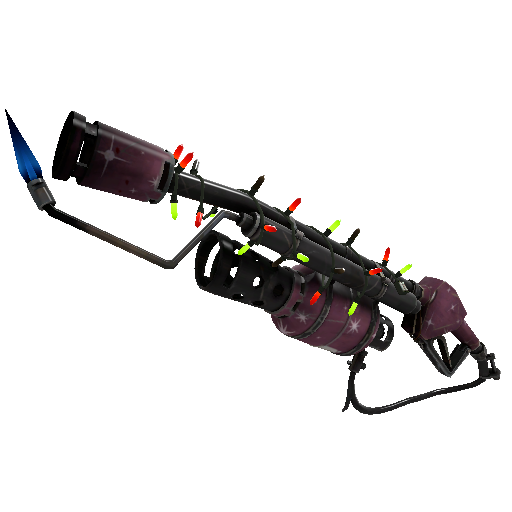 Unusual Festivized Specialized Killstreak Star Crossed Flame Thrower (Field-Tested)