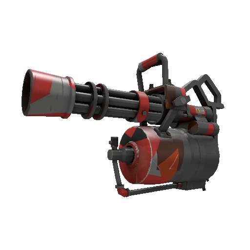Geometrical Teams Minigun (Minimal Wear)