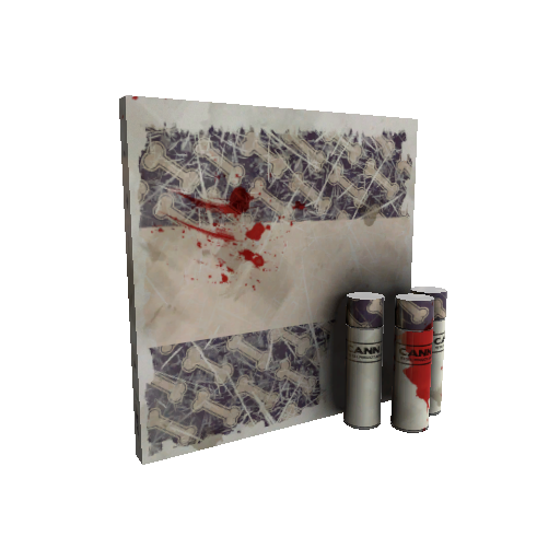 Strange Totally Boned War Paint (Battle Scarred)