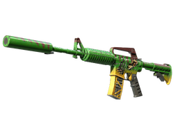 M4A1 消音型（StatTrak™） | 隐伏帝王龙